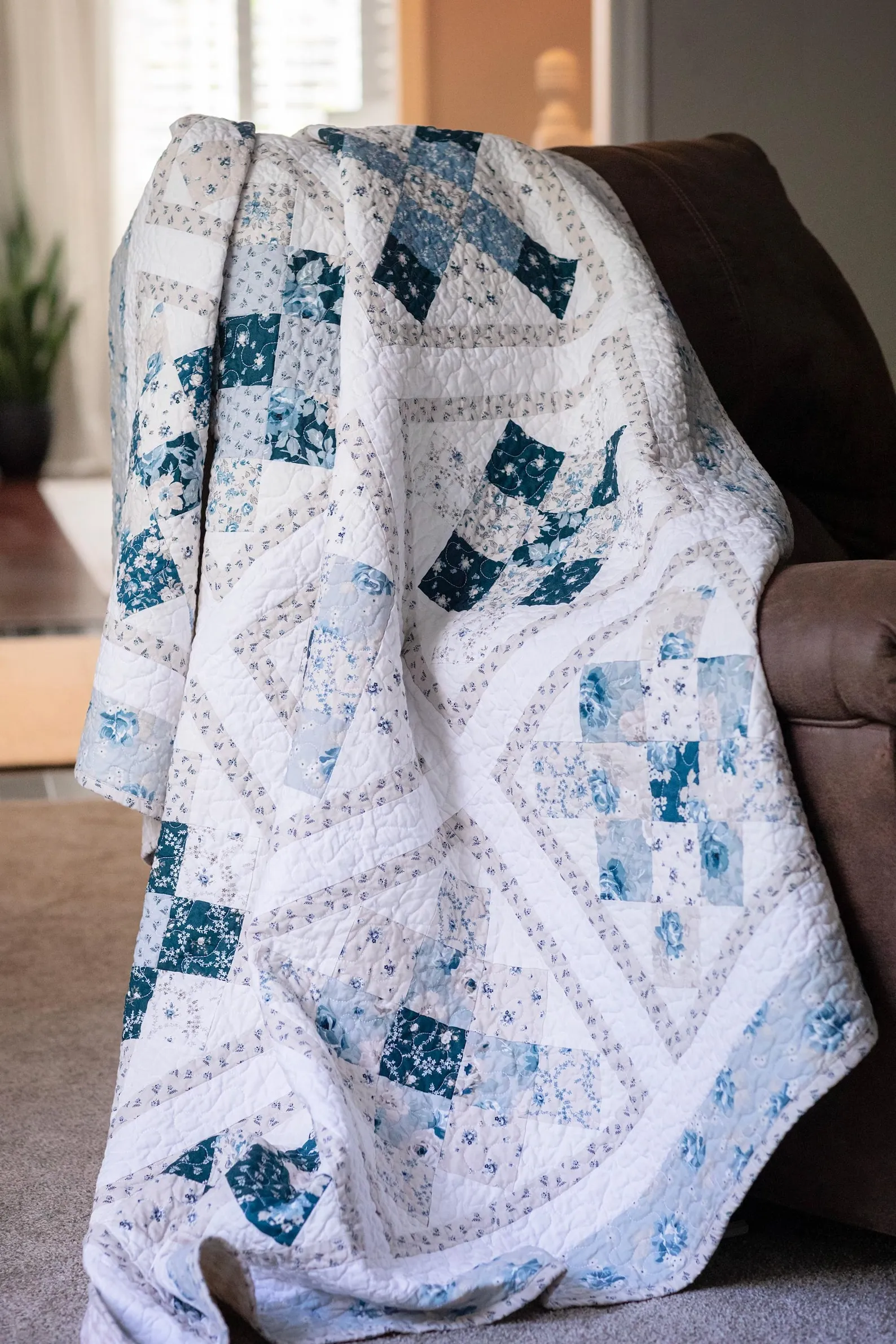 Bluebell Crossing Quilt Pattern