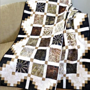 Mocha Mosaic Quilt Pattern