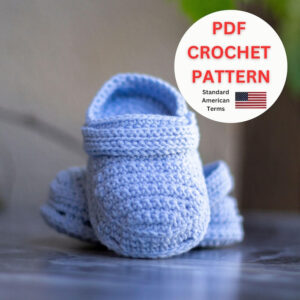 Tiny Sandals Crochet Pattern