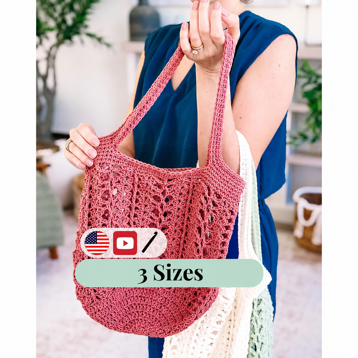 Willow Mesh Market Bag Pattern - Image 2