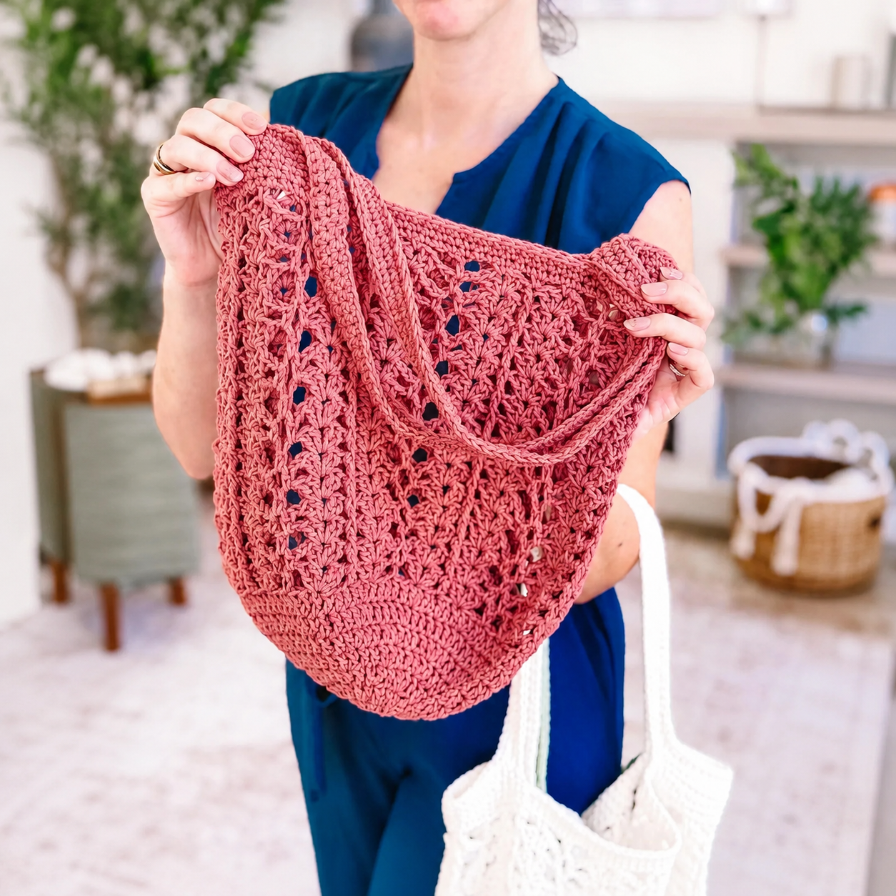 Willow Mesh Market Bag Pattern - Image 6