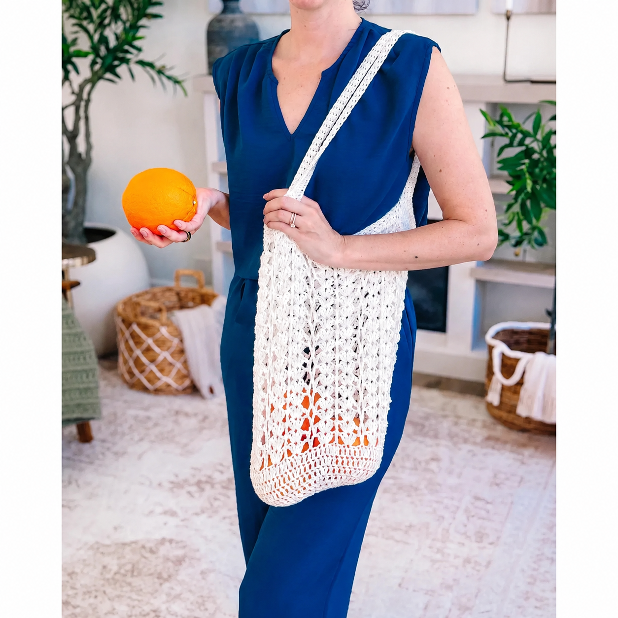 Willow Mesh Market Bag Pattern - Image 8