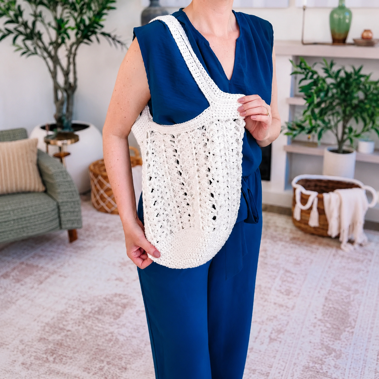 Willow Mesh Market Bag Pattern - Image 11