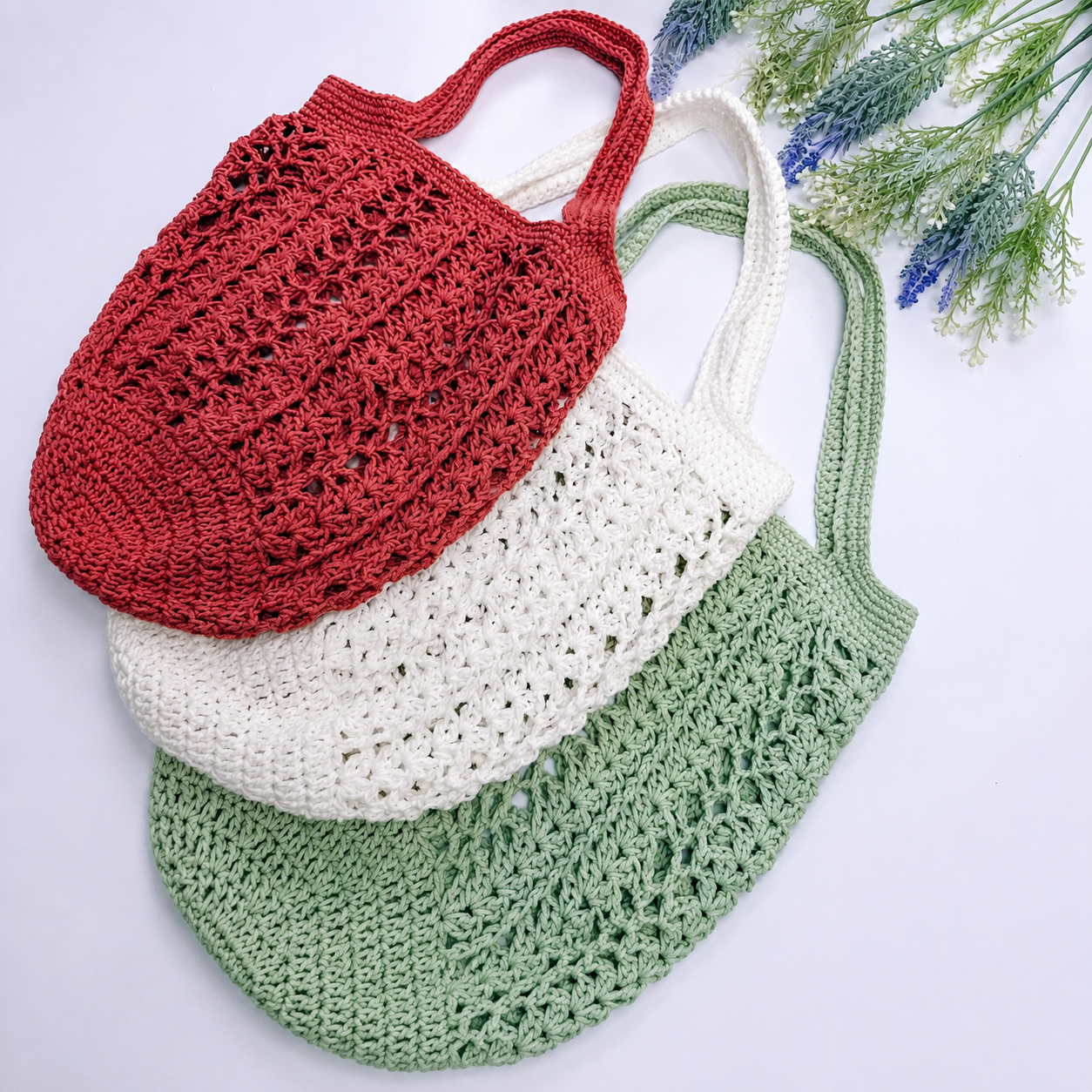Willow Mesh Market Bag Pattern - Image 12
