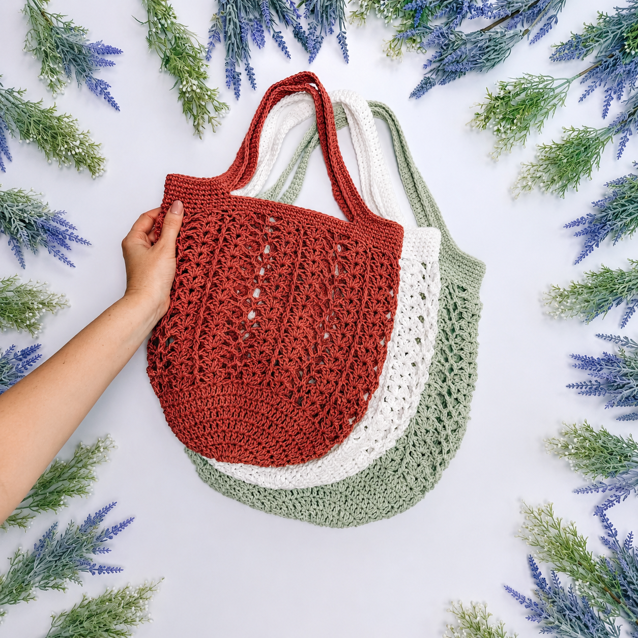 Willow Mesh Market Bag Pattern - Image 13