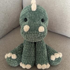 Crochet Dino That Sits Alone!