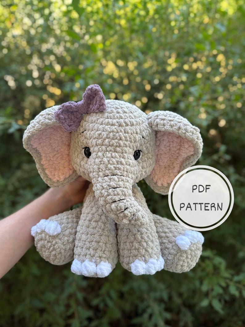 Crochet Elephant You'll Love Making