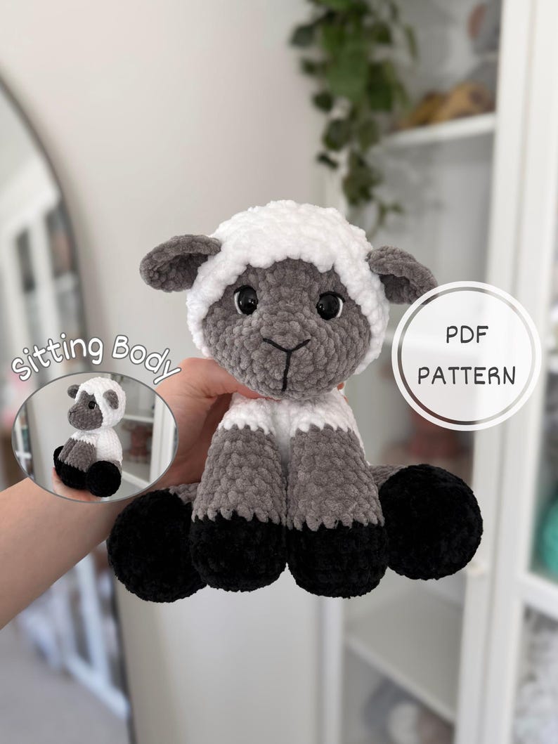 Crochet Fluffy Lamb You'll Love