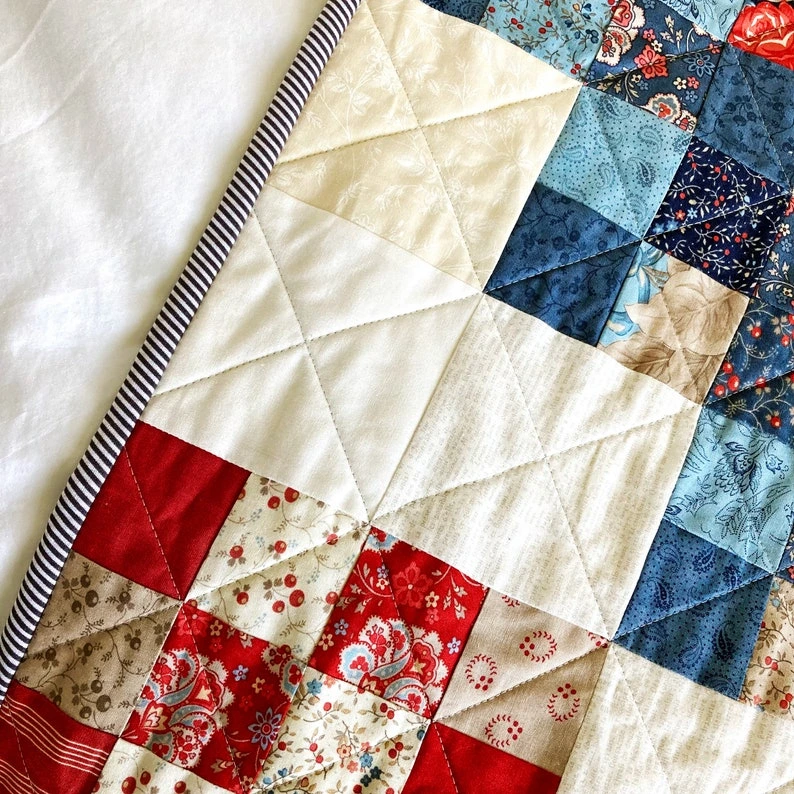 Jelly Roll Quilt: 4 Sizes PDF - Image 10