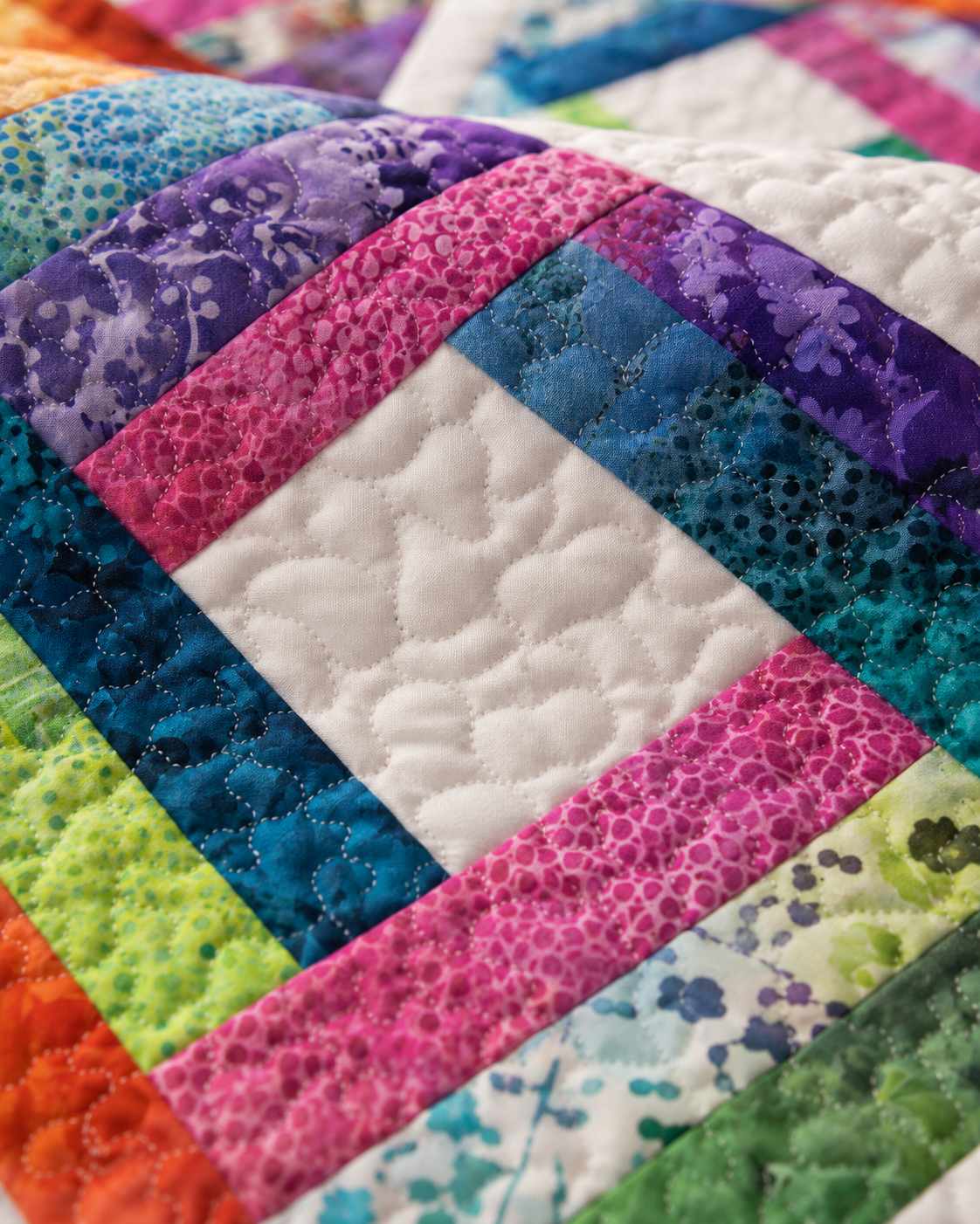 Diamond Log Cabin Quilt Pattern - Image 9