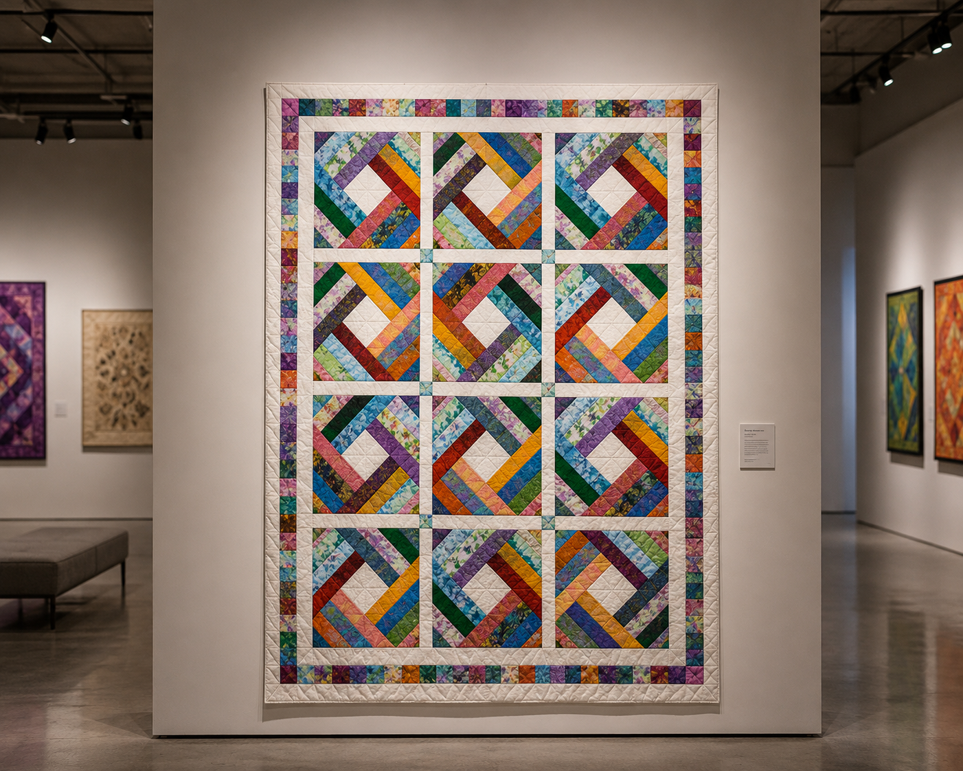 Diamond Log Cabin Quilt Pattern - Image 8