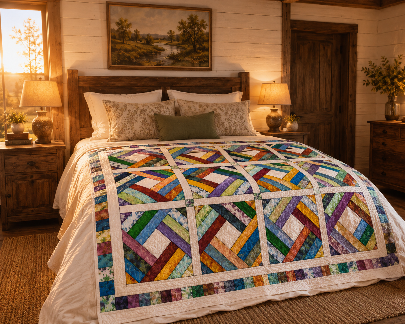 Diamond Log Cabin Quilt Pattern - Image 7