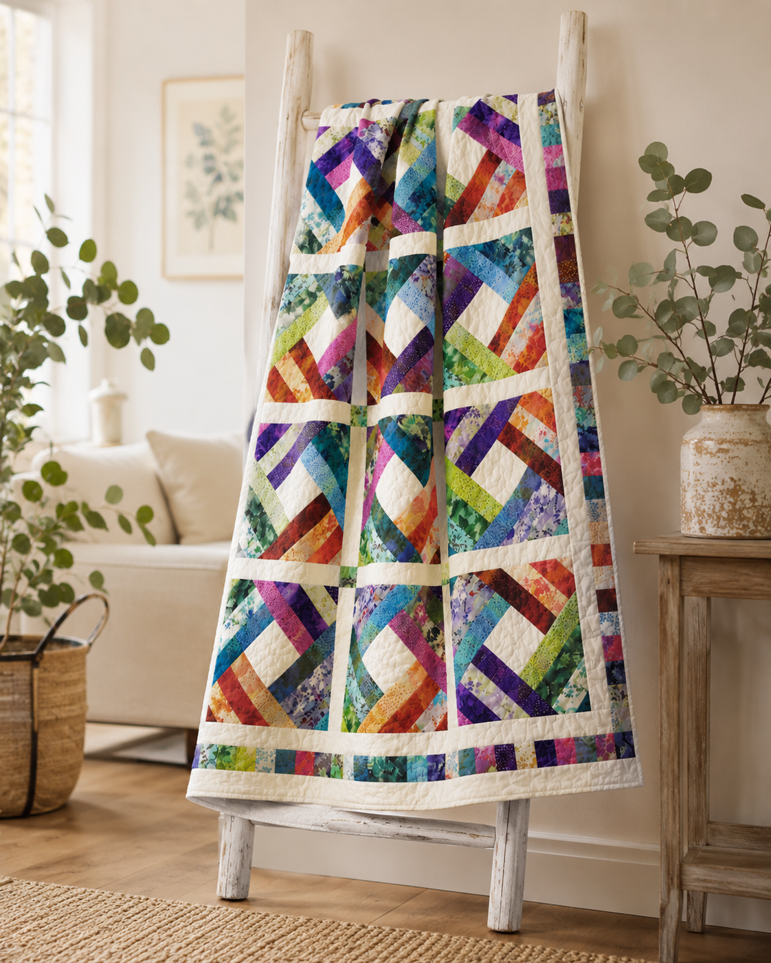 Diamond Log Cabin Quilt Pattern - Image 6