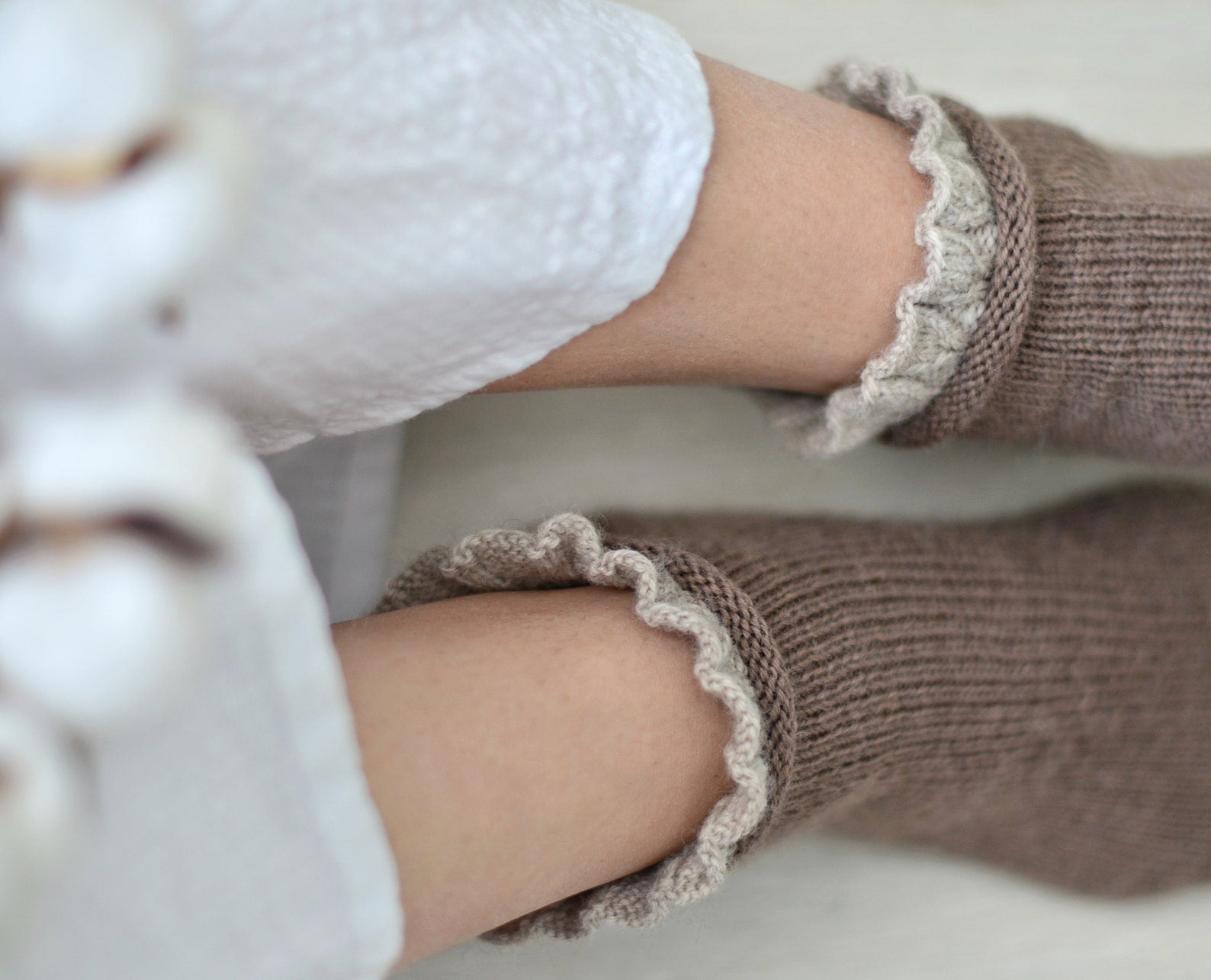 Bloom Ruffle Socks Pattern - Image 6