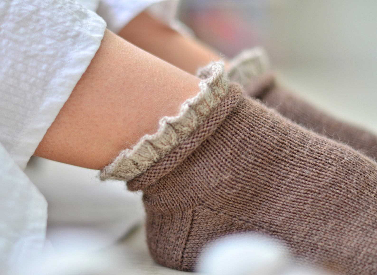 Bloom Ruffle Socks Pattern - Image 3