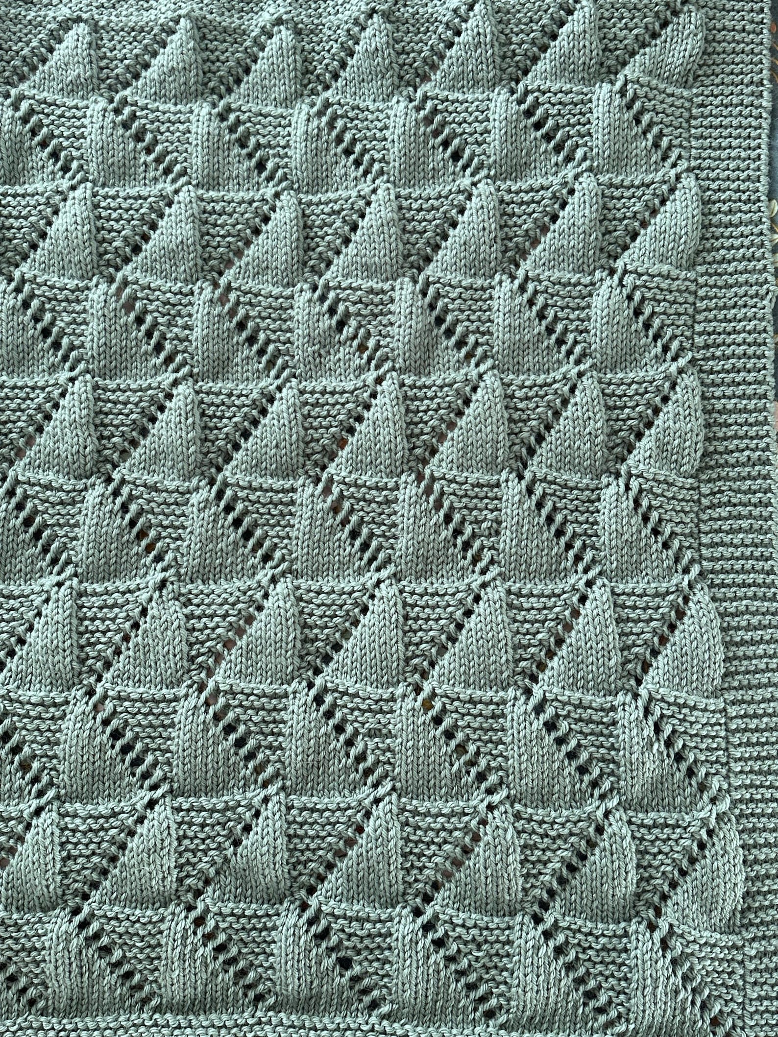 Zig-Zag Baby Blanket Pattern - Image 5